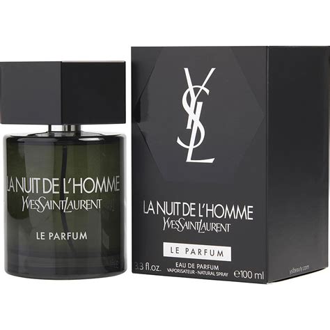 ysl la nuit de l'homme 3.4 oz edp|la nuit de l'homme 60ml.